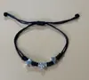 Pulsera Tejida de Hilo de Cera Coreano Cruzada Pulsera Tejida para Mejor Amiga Pareja Estudiante Fabricante Directo Pulsera Tejida