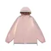 Chaqueta con Capucha de Bloques de Color Nueva para Primavera y Otoño para Hombres y Mujeres, Marca de Moda, Chaqueta Dopamina Elegante y Versátil para Adolescentes