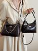 Bolso de Hombro para Mujer Estilo Coreano Nuevo 2025, Bolso de Axila Personalizado, Bolso Satchel de Cadena Niche de Moda Femenina de Aspecto Elevado