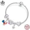 Série de Ação de Graças Aiful Pingente de Peru Combinação de Coração com Contas de Prata Esterlina S925 Joias DIY de Feriado Contas Soltas