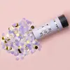 Cañón de confeti de macarrón, tubo rociador de mano para decoración de bodas, celebración de bodas y cumpleaños, accesorios para transmisión en vivo, cañón de confeti para fiestas