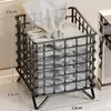 Caja de Almacenamiento de Toallas Abandonada Baño Cesta de Drenaje para Almacenamiento de Toallas de Baño Estante de Almacenamiento para Mascarillas Faciales y Cosméticos