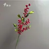 Flores de Ano Novo de 2026 com 2 Cabeças: Romã, Caqui, Maçã, Laranja, Azevinho, Frutas Vermelhas, Fruta da Fortuna, Balde de Bênçãos de Ano Novo, Flores Artificiais