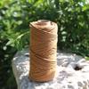 Cuerda de algodón de color de 3 mm x 200 m, delgada, para tejer a mano DIY, cuerda de algodón, cuerda para tapiz, red para bolsa, cuerda decorativa para tapiz, cuerda trenzada