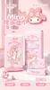 Sanrio Melody Lenços Umedecidos Mini Pacote Lenços Umedecidos para Mãos e Boca Fácil de Limpar Viagem ao Ar Livre Lenços Umedecidos com Água Pura Venda por Atacado