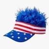 Gorra de Peluca Popular Transfronteriza para Hombres, Estilo Hip-Hop Europeo y Americano, Gorra de Béisbol Integrada Original, Sombrero de Sol de Peluca Realista Novedoso