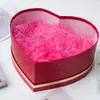 Relleno de caja de regalo de hierba raffia cáñamo seda color relleno para lugar de boda escena de festival diseño relleno de cáñamo seda venta al por mayor
