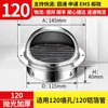 Capuz Espessado de Aço Inoxidável 304 para Fogão Integrado de Cozinha, Saída de Ar para Parede Externa, Saída de Ar à Prova de Chuva, Ventilação, Exaustão de Fumaça de Óleo