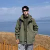 Chaqueta de Asalto para Exteriores Tres en Uno Nasa para Hombre Primavera y Otoño 2025 Nueva Impermeable Cortavientos de Montañismo Chaqueta de Trabajo