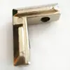 Conector de fenda angular liga 90 graus conexão diagonal fixador de ângulo fenda aço inoxidável perfil de alumínio conector
