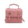 Textura para ir al trabajo Bolso de mano de moda simple Primavera 2025 Nuevo Ins Bolso bandolera de un solo hombro Bolso cuadrado pequeño literario para mujer