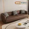 Sofá de dos plazas para espacios pequeños, estilo nube de tela color crema, adecuado para salas de estar, apartamentos de alquiler, oficinas, áreas de recepción y dormitorios