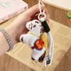 Pingente de Bolsa Ano do Cavalo, Cordão Pequeno de Cavalo para Mochila, Chaveiro, Mosquetão de Pelúcia, Ornamento de Corda Trançada para Carro, Boneca