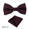 Corbata Vintage para Hombre de Negocios Pañuelo de Bolsillo Traje Camisa de Vestir Lazo Cuello Poliéster Patrón Roto Lazo