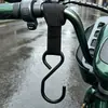 Gancho eléctrico para vehículo de acero inoxidable engrosado, gancho universal para manillar delantero, gancho para bolsa de carriola de bebé, gancho multifuncional