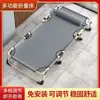 Cama de Solteiro Dobrável para Uso Doméstico, Cama de Sesta para Adultos, Cama Dobrável Simples de Escritório, Cadeira de Sesta Reclinável, Cama de Acampamento Militar, Cama de Companhia