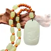 Colgante Animales del Zodiaco Doce Animales Material Viejo Boca Amarilla Ruoqiang Xinjiang Colgante de Jade Unisex Tallado a Mano