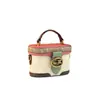 Bolso Cubo Estampado Bloque de Color 2026 Nuevo Clásico Moderno Bolso de Mano para Mujer de Cuero Genuino Estilo de Nicho Bolso Cruzado