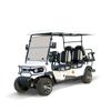 Carro Elétrico de Golfe para Passeio com 6 Lugares para Transporte em Campus de Fábrica, Segurança, Parques, Propriedades Imobiliárias, Hotéis e Áreas Turísticas