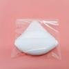 Fábrica venta al por mayor terciopelo corto maquillaje maquillaje delicado polvo maquillaje esponja de maquillaje cojín de aire herramientas de belleza de doble cara borla triangular