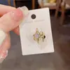 Moda Retro Francesa Único Brazalete para Oreja de Estrella de Metal con Diamantes para Mujer, Diseño Minimalista de Nicho, Clip para Oreja sin Perforación