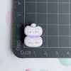 Pegatina de Taza de Leche de Gato de Dibujos Animados, Pegatina para Pantalla de Control Central, Llavero Hecho a Mano, Material de Hebilla de Zapato Transfronteriza de Resina para Bricolaje