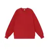 Sudadera de Algodón Pesado de Moda Ropa de Trabajo Holgada Cuello Redondo Manga Larga Ropa de Trabajo Uniforme de Grupo Uniforme de Clase Camisa Cultural con Logo Impreso