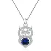 Collar Versátil de Plata de Ley S925 Europea y Americana Transfronterizo con Doce Piedras de Nacimiento Colgante Moda Amazon Cadena para Clavícula
