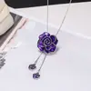 Colar de Cobra da Moda Design de Nicho de Alta Qualidade Corrente de Lã Luxo Leve Versátil Pingente Exquisito Pingente para Roupas Femininas