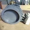 Válvula Borboleta Elétrica de Alta Temperatura Tipo Ajustável 4-20 Miliamperes Ventilação Manual Turbina Aço Carbono Borboleta Amortecedor Pneumático