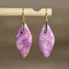 Brincos de Argola com Pingente de Gota de Água da Moda para Mulheres Exquisitos Brincos Brincos de Pedra do Imperador brincos
