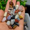 100 g Precio alrededor de 2 a 30 mm Piedra de colores Adornos de grava de cristal Piedra de bonsái suculenta Tanque de peces Piedra