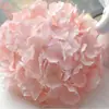 Cabeça de Hortênsia Grande Material de Tecido de Lã Pétalas Triangulares Flores Artificiais Flores Falsas Flores de Seda Casamento Floral Parede de Flores Guia de Caminho Arco