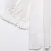 Ropa Nueva de Primavera 2026 para Mujer de Aliexpress Transfronterizo Color Sólido Estilo Romántico Camisa de Algodón 7521044712