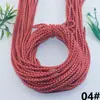 Cuerda de Punto de Salto Bicolor de 5 mm con Núcleo Enrollado Bolso Cruzado con Cuerda Colgante Cuerda Tejida a Mano Cuerda para Ropa Cintura Cuerda para Sombrero Cordón