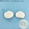 Molde de Hoja de Pétalo de Rosa Fondant Textura Doble Cara Molde para Hornear Pétalo Arcilla Ultra Ligera DIY Molde de Rosa