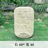 Abajur de Lanterna de Bambu Puramente Artesanal, Luminária Pendente Criativa com Personalidade Estilo Chinês, Design Artístico para Restaurante e Pousada, Lâmpada Retrô para Casamento