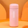 Copo de Bolso Mini Compacto de Aço Inoxidável 304 Menina Menino Senhoras Estudante Copo de Água Portátil Bonito Simples Copo Térmico