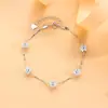 Pulseira Estilo Coreano em Prata de Lei S925 com Duas Camadas de Contas de Concha e Bola Shambala para Mulheres, Joia Exquisita Empilhável, Acessório Versátil para o Dia a Dia