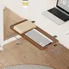 Tablero de Extensión para Escritorio Oficina Escritorio Perforación-Gratis Ampliación Extensión Artefacto Escritorio de Computadora Plegable Bandeja para Teclado