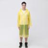 Impermeable desechable para adultos, portátil, grueso, para viajes al aire libre, para hombres y mujeres, impermeable, para ciclismo, poncho de una pieza.