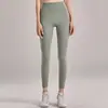 Leggings Deportivos Lulu Estilo Europeo y Americano para Fitness, Pantalones de Yoga Levanta Glúteos Color Durazno para Mujer, Pantalones de Yoga Ajustados de Cintura Alta con Sensación de Segunda Piel