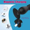 Anillo Anal Retráctil con Control Remoto para Hombres y Mujeres, Vibrador de Tapón Anal de Ventosa de Doble Propósito, Masajeador de Masturbación, Productos para Adultos