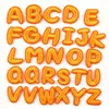 Patches bordados coloridos de letras transfronteiriços, patches para reparo de furos em roupas, decoração DIY para mochilas, 26 patches de letras em inglês