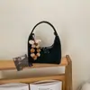 Bolsa Pequena de Mão Simples e Estilosa para Mulheres 2026 Nova Moda Versátil Bolsa de Ombro Fosca Bolsa Transversal Retro Super Popular