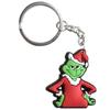 Nova fivela de corrente de chaveiro de desenho animado PVC cola macia DIY fivela decorativa mochila pingente chaveiro pingente
