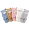 Manta Saco para Bebê Transfronteiriça para Recém-Nascidos, Espessa para Outono e Inverno, Saco de Dormir para Bebê, Swaddle Anti-Susto