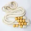 Abrazaderas para Cortinas, Juego de Dos, Cuerdas para Atar Cortinas, Decoraciones de Hebilla para Cortinas, Cuerdas para Guardar Cortinas de Cama, Color Sólido Simple, Abrazaderas sin Taladro