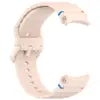Adecuado para Samsung Galaxy Watch7 Smartwatch Costura Ondulada Hebilla del Mismo Color Correa de Silicona Mismo Estilo Oficial