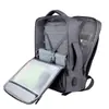 Mochila para Laptop Transfronteiriça Nova Couro Filme logo Bolsa para Computador Moda Mochila Repelente à Água